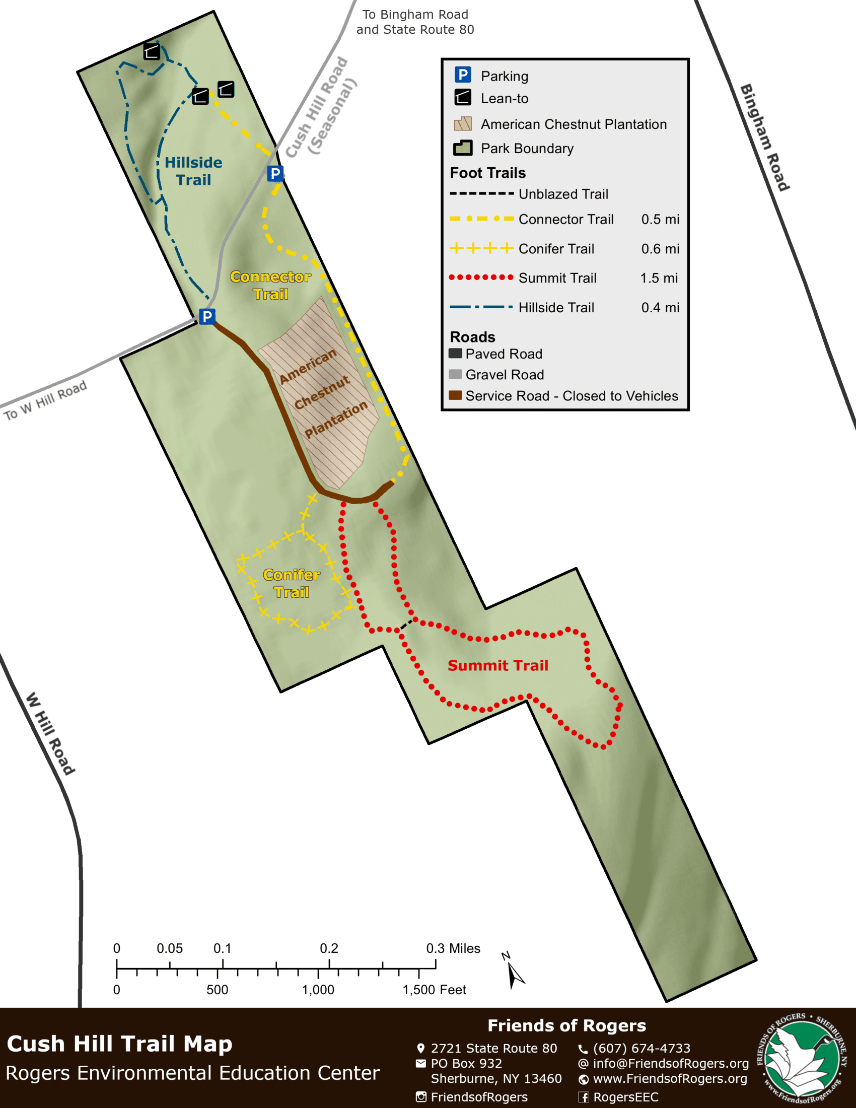 Cush Hill Color Map