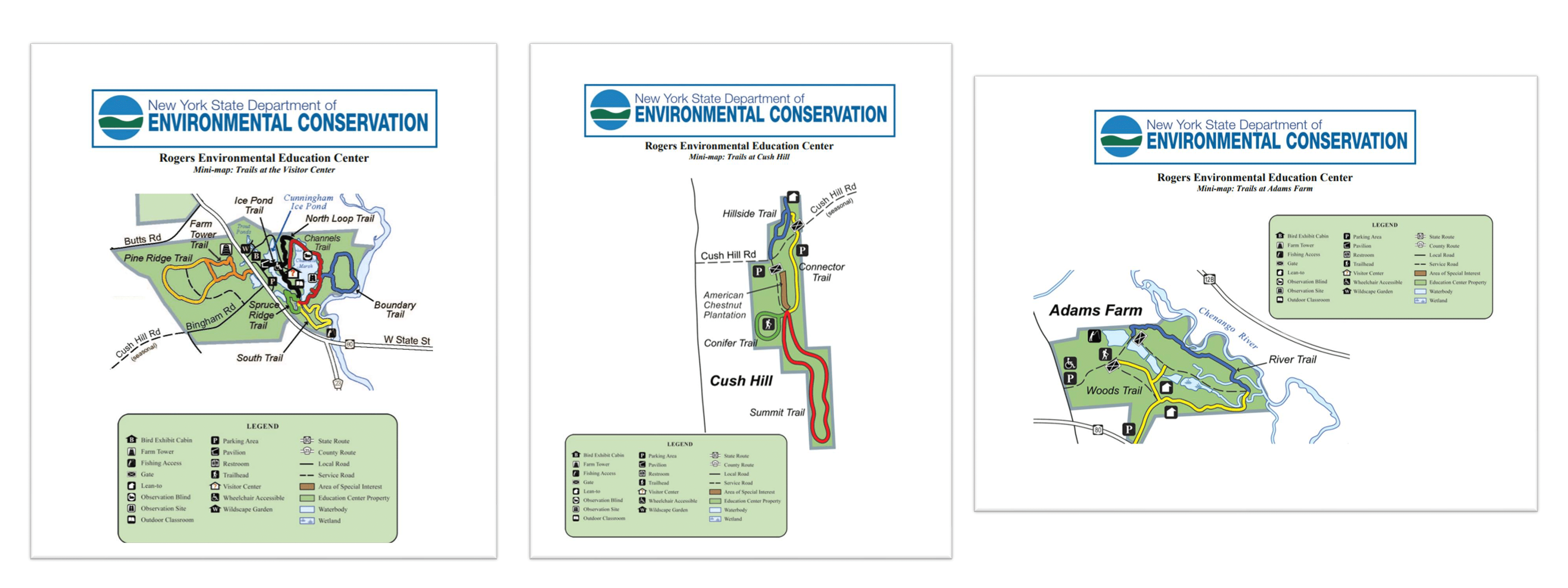 The original DEC mini-maps of Rogers Center